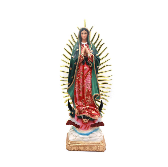 <strong>Virgen de Guadalupe Figura de Resina</strong><br> Lady of Guadalupe Resin Statue/Figure