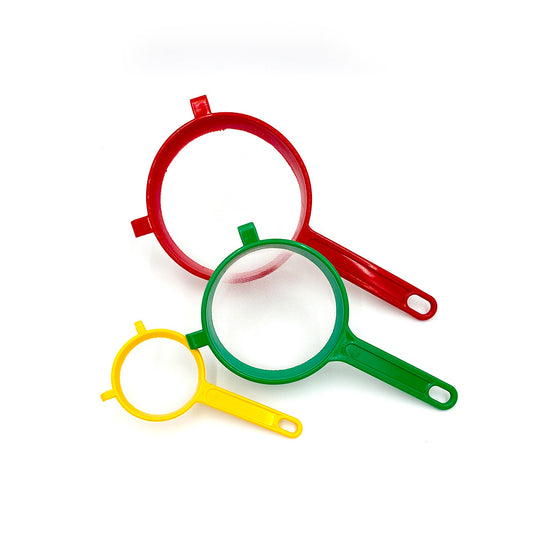 <strong>Juego de 3 Coladeras </strong> <br>Plastic Strainer 3 pc set